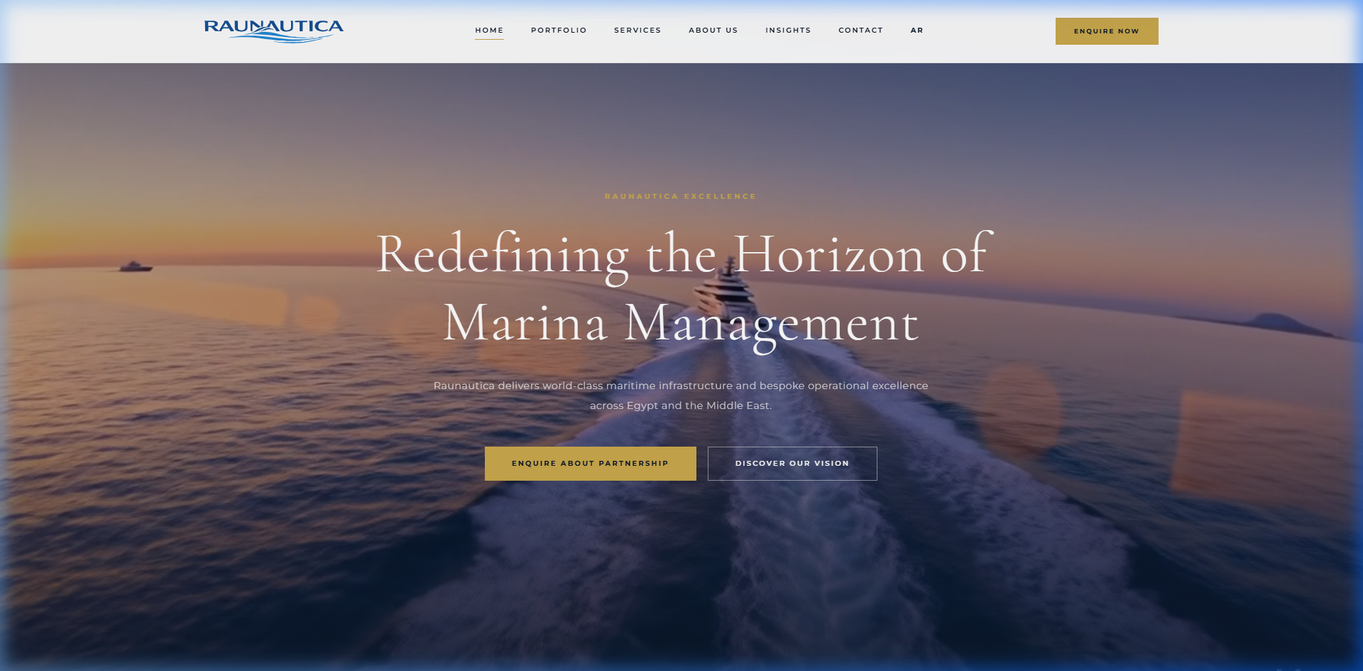 Raunautica Dashboard